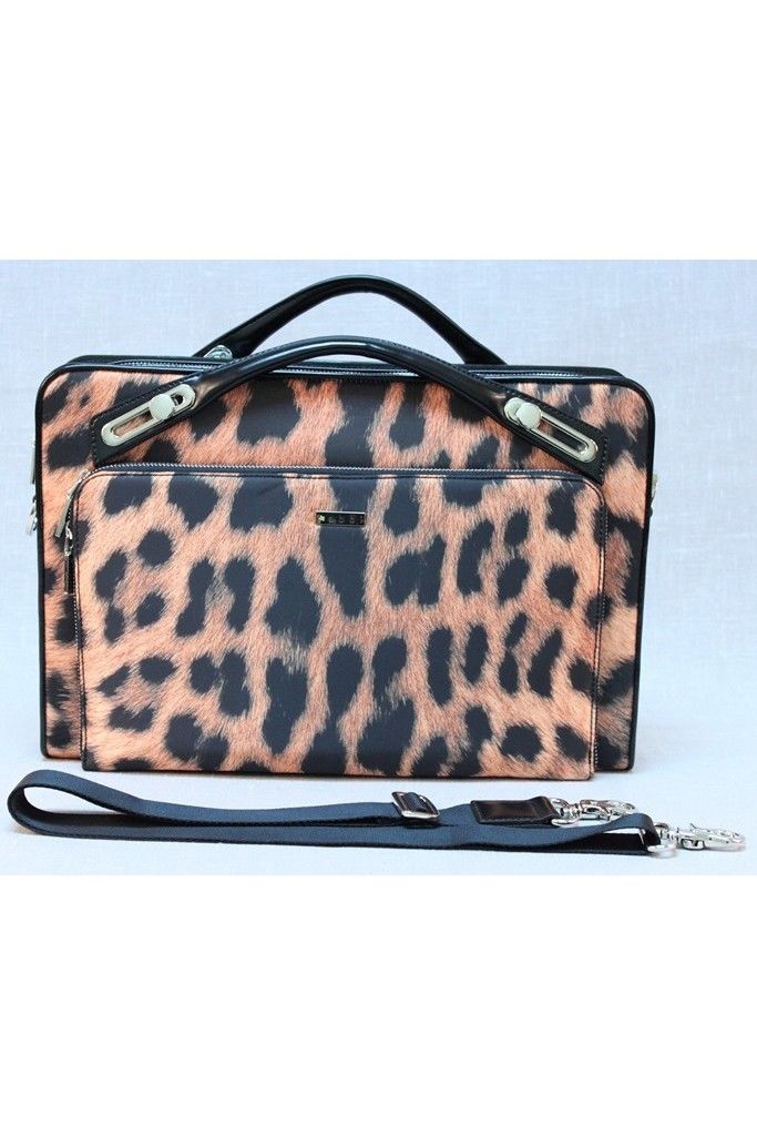 Портфель для ноутбука "Леопардовый"